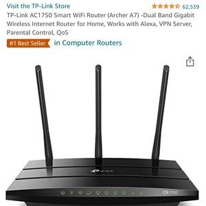 TP-Link AC1750 Smart WiFi Router (Archer A7)